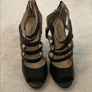 Black heels